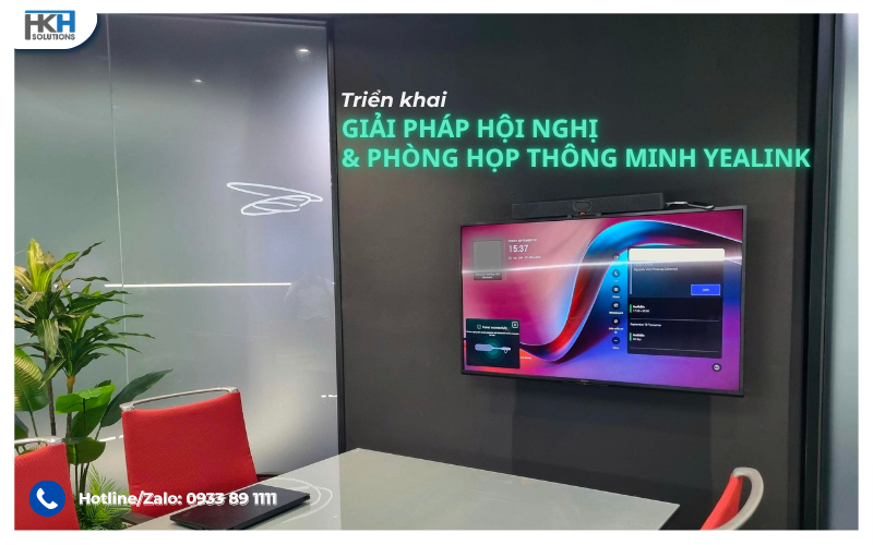 Triển khai giải pháp hội nghị & phòng họp thông minh Yealink tại Công ty TNHH Keyence Việt Nam